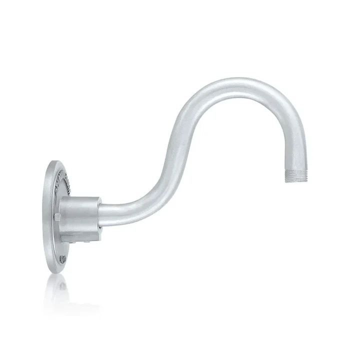 10” White Gooseneck Arm With Arm Height of 6”