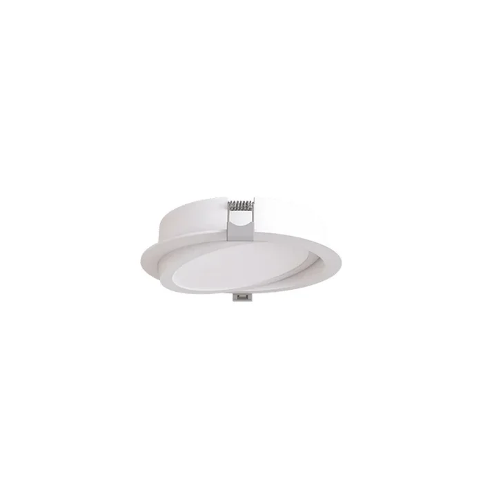 10 Watt 6 Inch LED Multifit Gimbal Recessed Downlight – 800 Lumens – 27K/3K/35K/4K/5K Selectable CCT – 90 CRI – 120-277V
