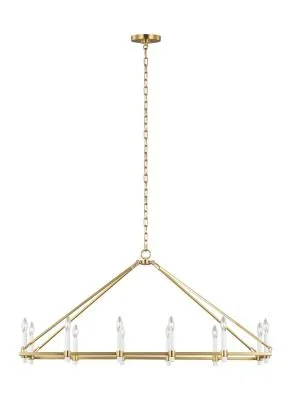 12 Light Linear Chandelier2257492