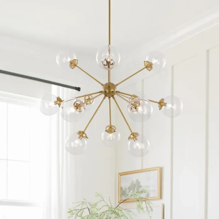 12-Light Modern Sphere Sputnik ChandelierS81010000002718