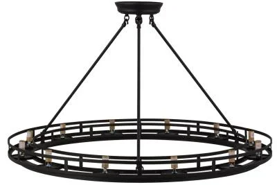 12 Light Semi-Flushmount Hardware002742