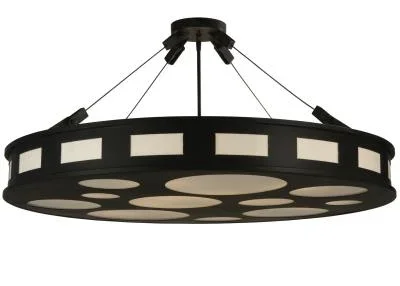 12 Light Semi-Flushmount033436