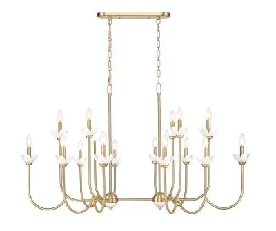 16 Light Linear Chandelier6236681