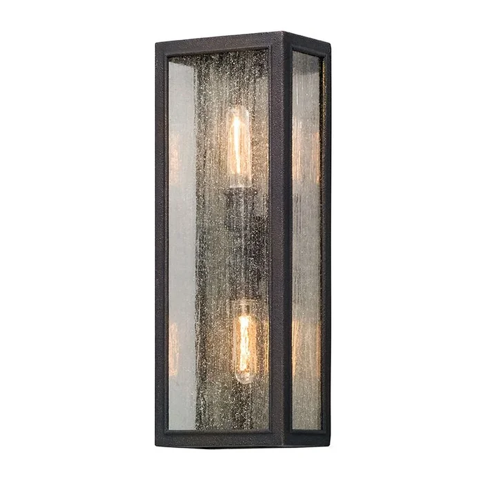 17” Satin Black Aluminum Modified Warehouse Shade