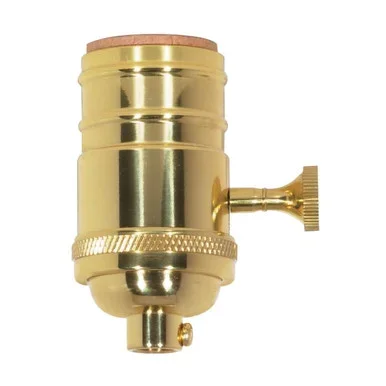 3 Way (2 Circuit) Turn Knob Socket