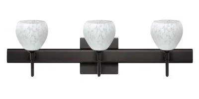 30W Tron LED Vanity Light – Brushed Nickel – 3000K – 120V – 2,300 Lm