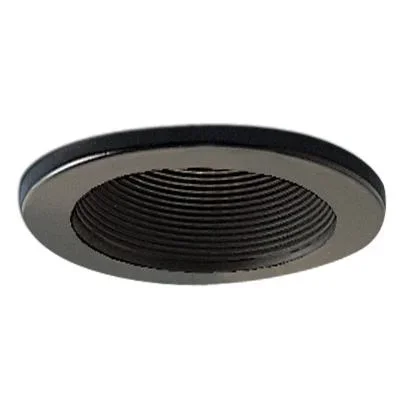 4″ Stepped Metal Baffle Trim W/ Metal Ring060788