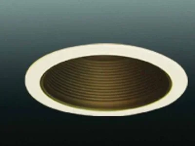 8” outside diameter Recessed Metal Baffle Trim.739314