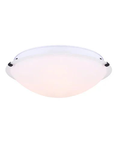 9 Series Three Light Flush Mount (IFM1616BK-O)