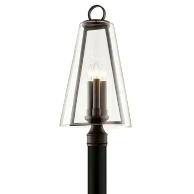 Adamson Three Light Post Lantern (P7405-FRN)