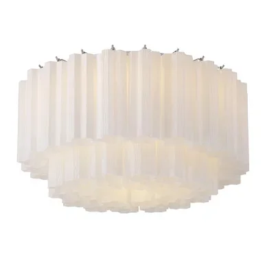Addis Seven Light Flush Mount (ADD-321-CH-WH)