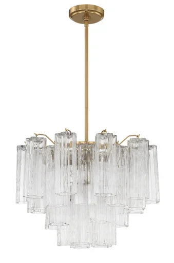 Addis Six Light Chandelier (ADD-306-AG-CL)