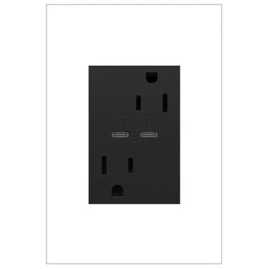 Adorne Ultra-Fast Plus Power Delivery USB Type-C/C Outlet (ARTRUSB15PD30G4)