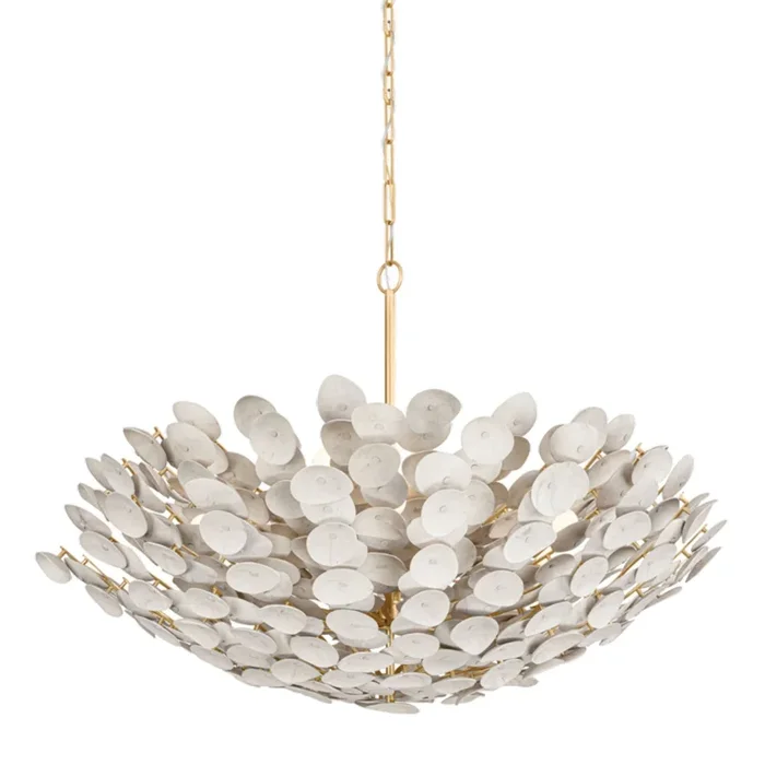Aimi 12-Light Chandelier in Vintage Gold Leaf 48.5L x 48.5W x 35H356-49-VGL