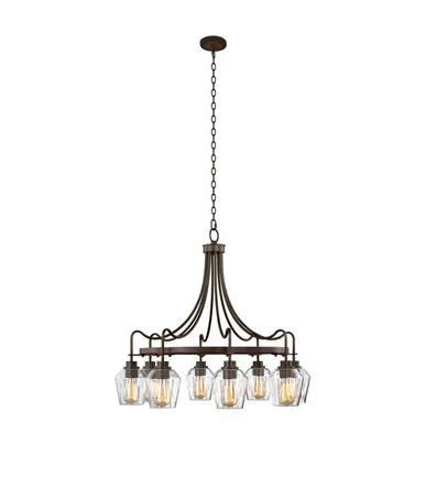 Allegheny Eight Light Chandelier (508771BS)