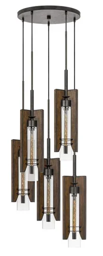 Almeria Five Light Pendant (FX-3690-5)