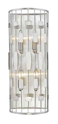Almet Four Light Wall Sconce (430-4S-BN)