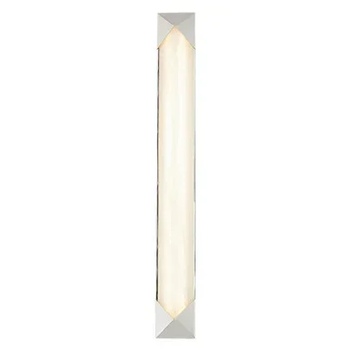 Alora Caesar LED Vanity in Polished Nickel/Alabaster – WV323225PNAR