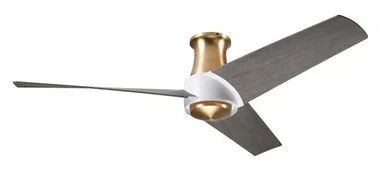 Ambit Flush DC 56″Ceiling Fan (AMB-FM-SBMW-56-GY-NL-CC)