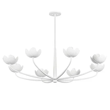 Arcata Eight Light Chandelier (F2048-GSW)