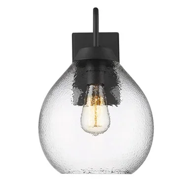 Ariella One Light Outdoor Wall Sconce (1094-OWM NB-HCG)