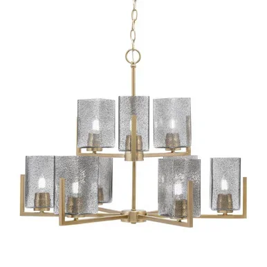 Atlas Nine Light Chandelier (4509-NAB-542)