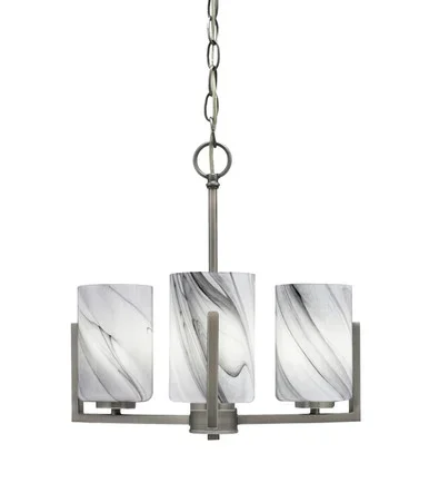 Atlas Three Light Chandelier (4503-GP-3009)
