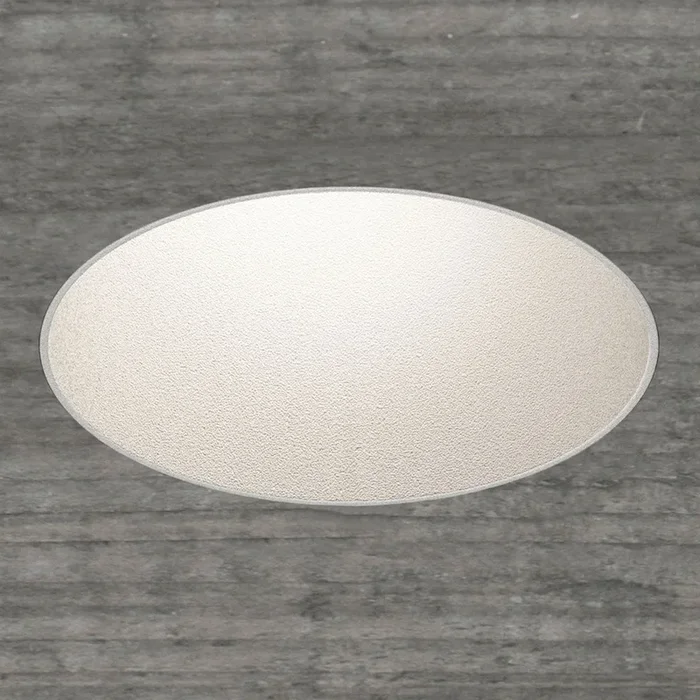 Atomos 2 Slim Round Trimless Wood Recessed Downlight – IC Airtight Housing – Dry/Damp Location Rated – Matte White – 50 Degrees – Warm Dim (3000K – 1800K)