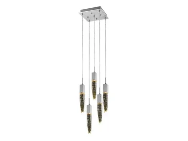 Avenue Lighting Aspen LED Pendant in Polished Chrome – HF1900-5-AP-CH
