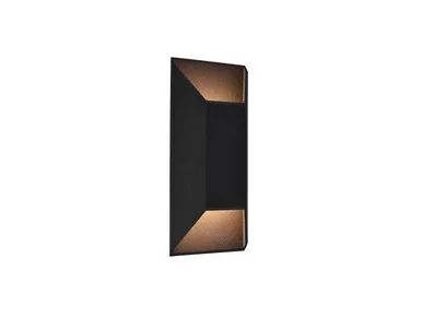 Avenue Lighting Avenue Outdoor LED Outdoor Wall Mount in Black – AV9899-BLK