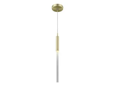 Avenue Lighting Main St. LED Pendant in Brushed Brass – HF2020-FR-BB