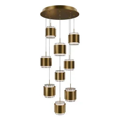 Banded LED Chandelier (PD-68909R)