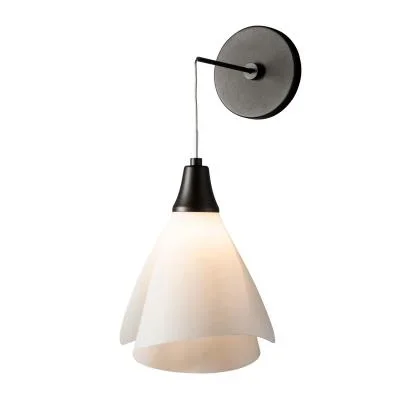 Bowton II Outdoor Wall Sconce – Powder Coated Black – Clear Glass – 6.625in. Extension – E26 Medium Base