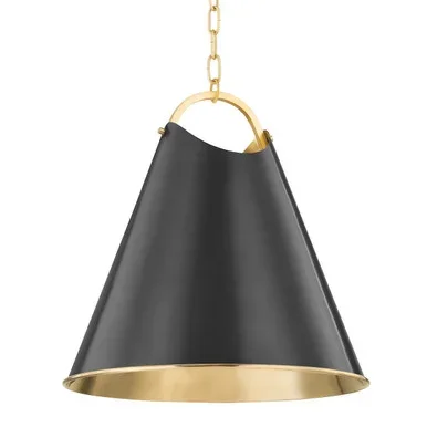 Burnbay One Light Pendant (6218-AOB)