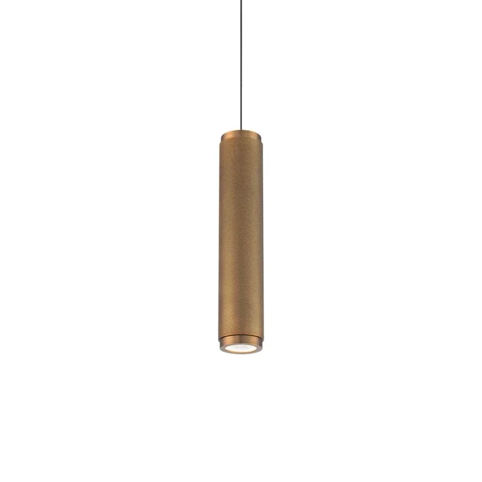 Burning Man 14in LED Mini Pendant 3000K in Aged BrassPD-67014-AB