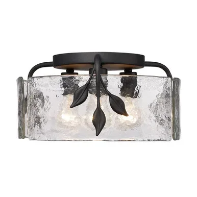 Calla Three Light Flush Mount (3160-FM NB-HWG)