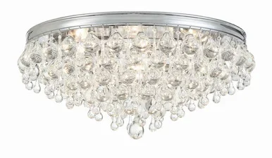 Calypso Six Light Flush Mount (138-CH)