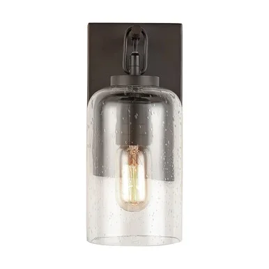Capital Lighting Wilton One Light Wall Sconce in Old Bronze – 631311OB-464