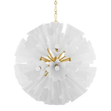 Capri 33 Light Chandelier (5538-AGB)