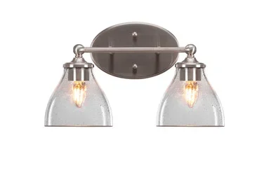 Capri Two Light Bathroom Lighting (5912-BN-4760)