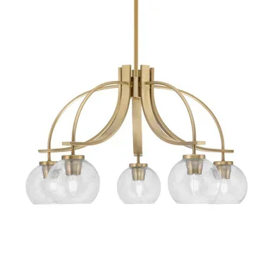 Cavella Five Light Chandelier (3925-NAB-4100)