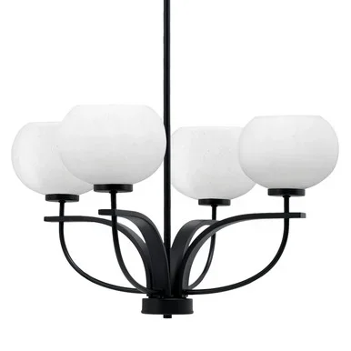 Cavella Four Light Chandelier (3904-MB-212)