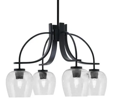Cavella Four Light Chandelier (3924-MB-4810)