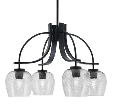 Cavella Four Light Chandelier (3924-MB-4812)