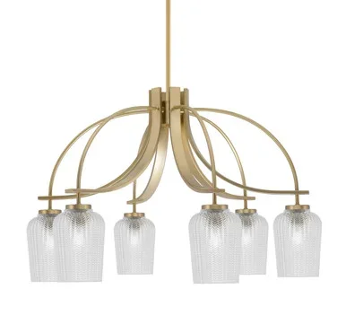 Cavella Six Light Chandelier (3926-NAB-4250)