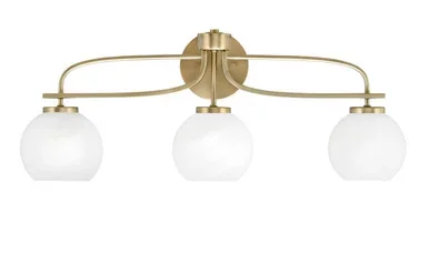Cavella Three Light Bath Bar (3913-NAB-4101)