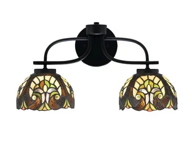 Cavella Two Light Bath Bar (3912-MB-9945)