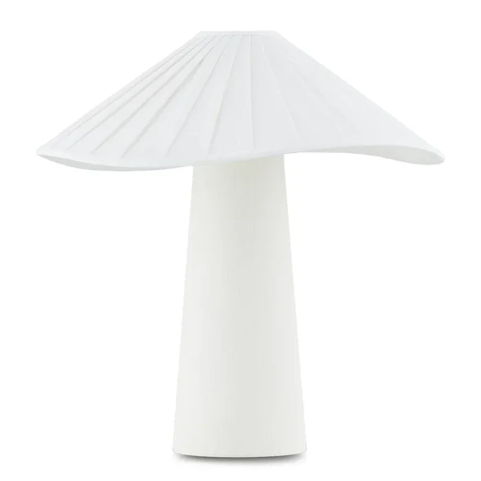 Chanterelle Table Lamp 1-Light LED in Patina Brass 18L x 18W x 19.25HPTL1419-PBR