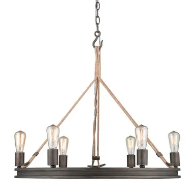 Chatham Six Light Chandelier (1048-6 GMT)