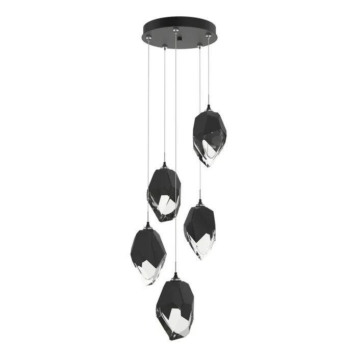 Chrysalis 5-Light Large Crystal Pendant 5-Light Black Crystal (BP) in Black131138-SKT-STND-10-BP0755